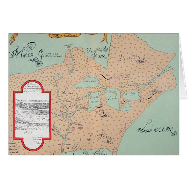 JOLLIET: NORTEAMÉRICA 1674 (Anverso (Horizontal))