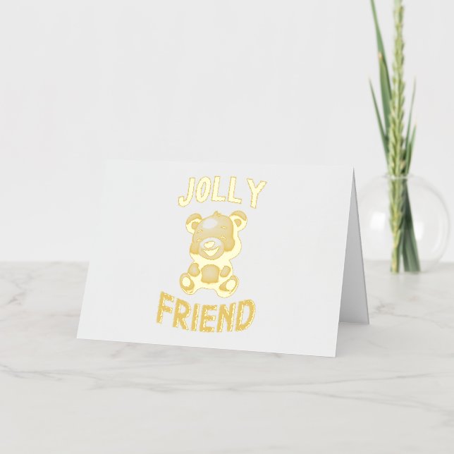 Jolly Friend Pandas July lleva 30 Teddy Friendship (Anverso)