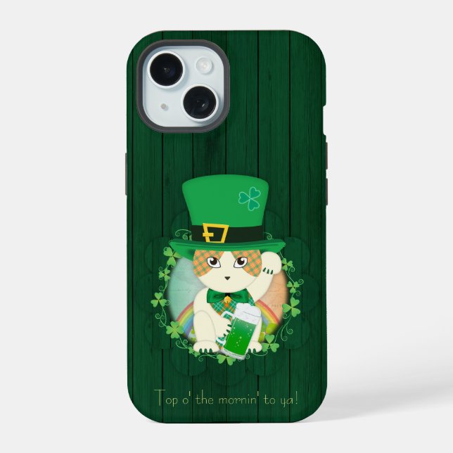 Jolly Ginger Tabby Irish Cheer (Reverso )
