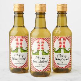 Jolly Navidades Elf Legs Stripes Holiday Mini