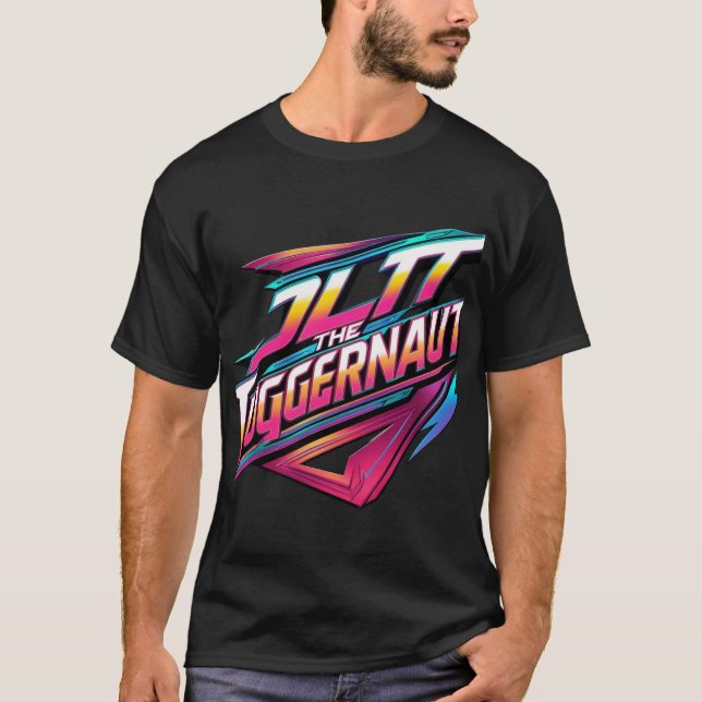 Jolt the Juggernaut: Audaz camiseta de poder (Anverso)