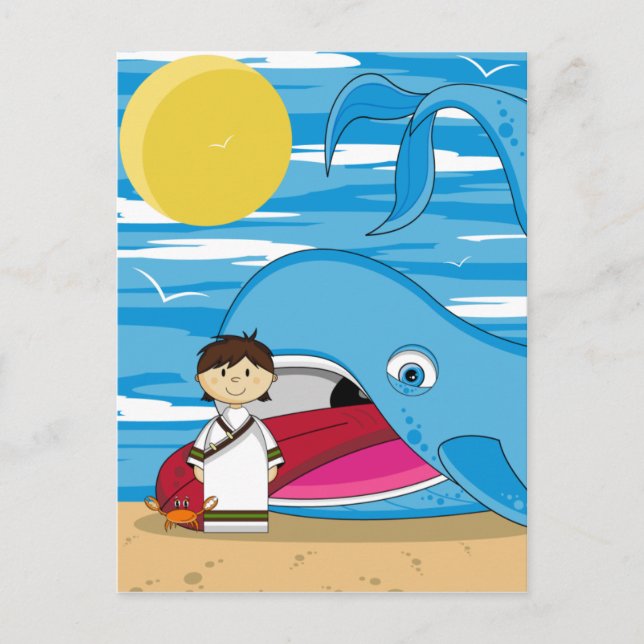 Jonah y la postal de la ballena (Anverso)