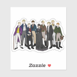 Jonquil Brothers Personalizado-Cut Vinyl Pegatina