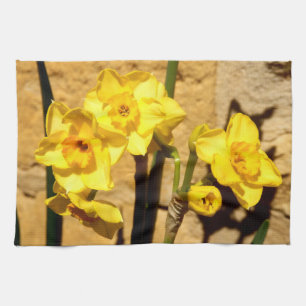Jonquil Flowers Tea Toalla