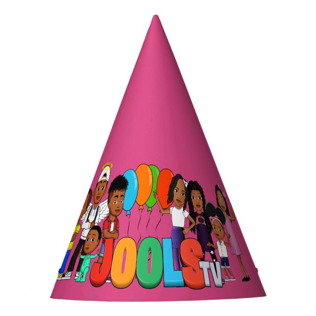 JOOLS TV ®️ Gorra Fiesta rosado (Anverso)