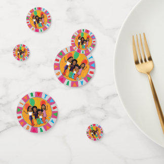 JOOLS TV ®️ mesa rosa 60 pc Confetti