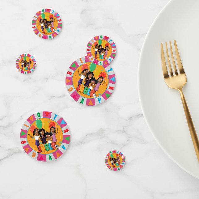 JOOLS TV ®️ mesa rosa 60 pc Confetti (Grupo)