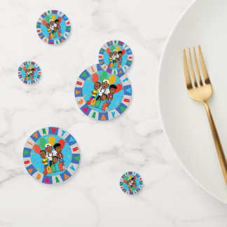JOOLST TV ®️ Blue Table 60 pc Confetti