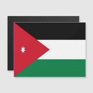 Jordania - Asia - Bandera -