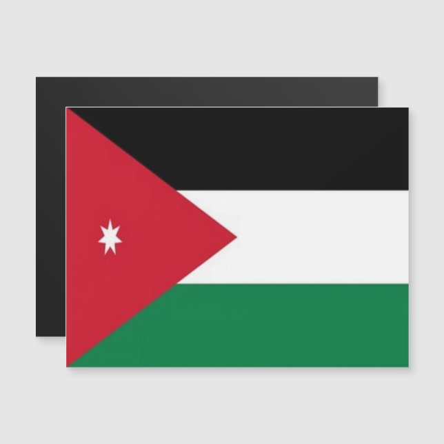 Jordania - Asia - Bandera - (Anverso/Reverso)