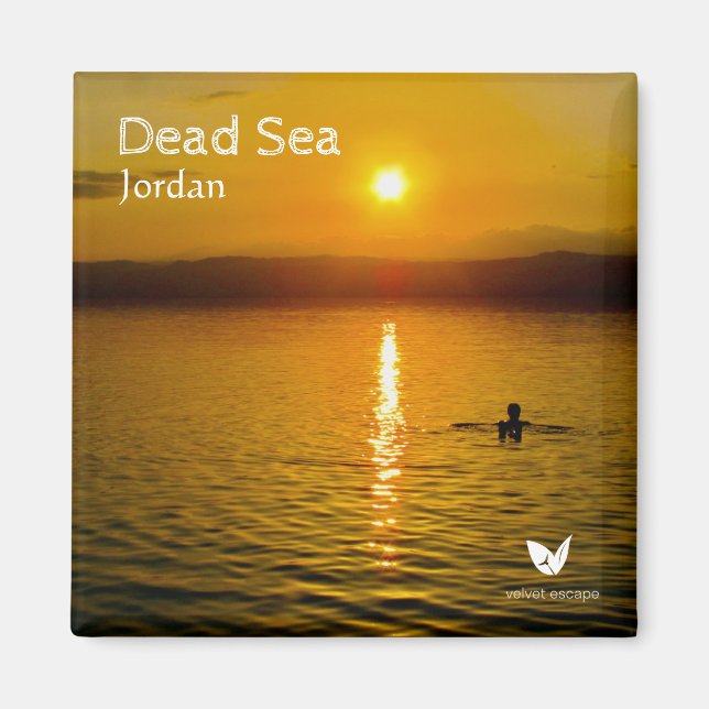 Jordania del Mar Muerto - imán por escape de terci (Frente)