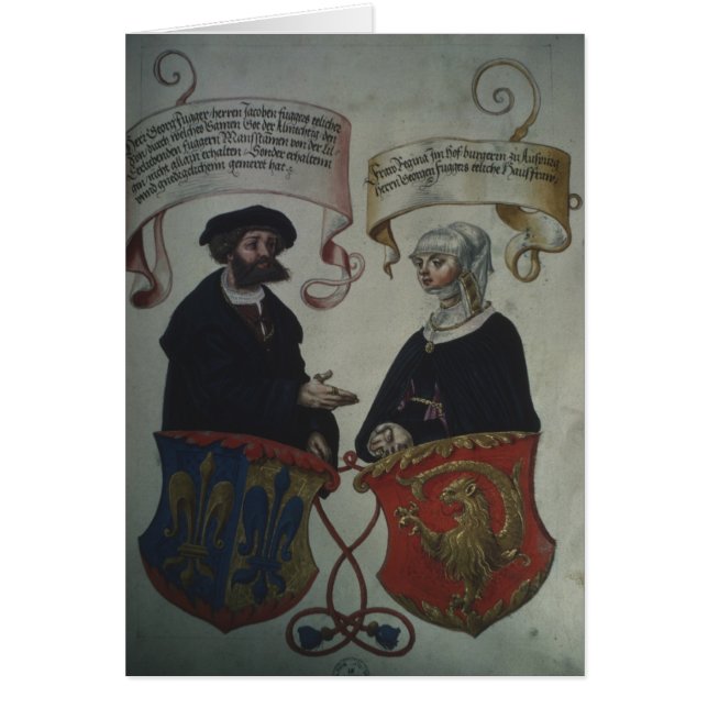 Jorge Fugger su esposa Regina Imhoff, 'Geheim (Frente)