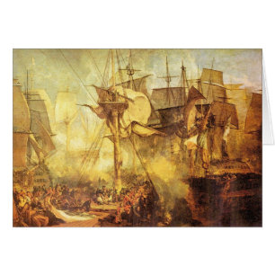 José Mallord Turner - batalla de Trafalgar