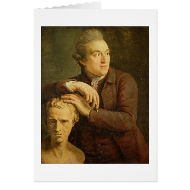 José Nollekens (1737-1823) con su busto de Laur (Frente)