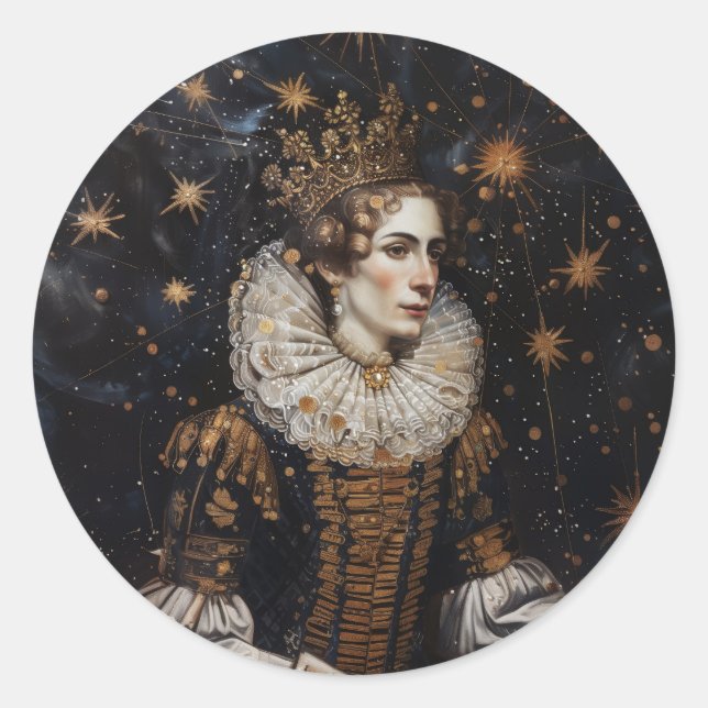 Josefina de la Corona - Pegatinas redondos para el (Anverso)