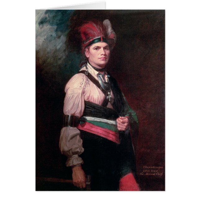 Joseph Brant, jefe de los Mohawks, 1742-1807 (Frente)