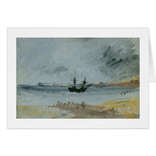 Joseph Mallord William Turner | Barco terrestre, B (Anverso (Horizontal))
