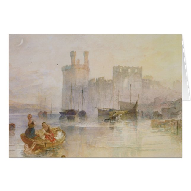 Joseph Mallord William Turner | Castillo de Caerna (Anverso (Horizontal))