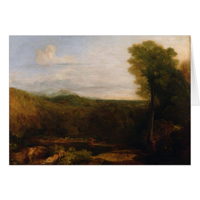 Joseph Mallord William Turner | Echo y Narcissus (Anverso (Horizontal))