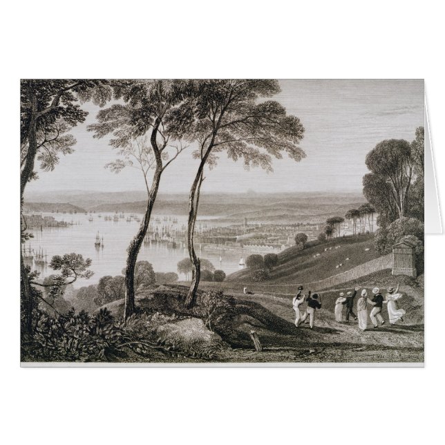 Joseph Mallord William Turner | Plymouth Dock (Anverso (Horizontal))