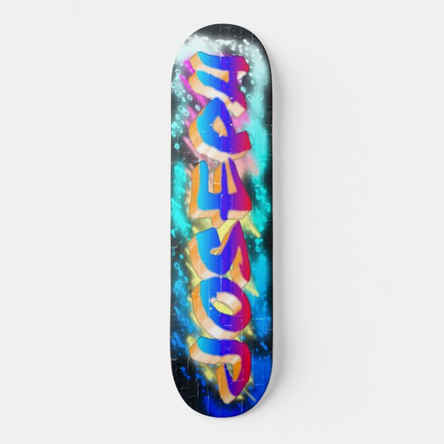 JOSEPH Personalizado Graffiti Skateboard (Anverso)