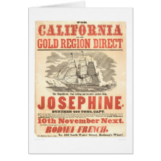 "Josephine" al anuncio de California (1280A)