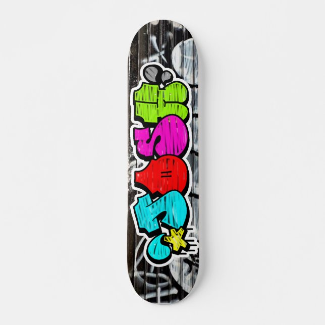 Josh Graffti Personalizado Patineta Guay personali (Anverso )