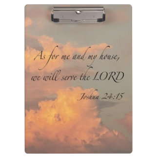 Joshua 24:15 En cuanto a mí y... Portapapeles