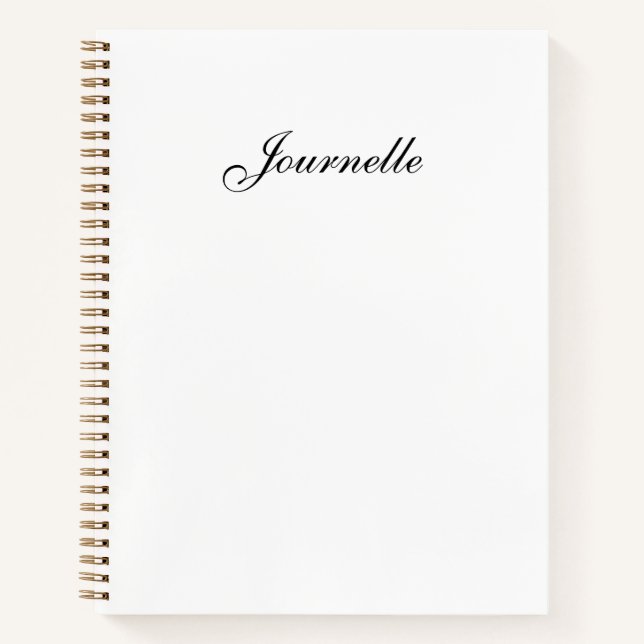 Journelle - Tu libro diario (Anverso)