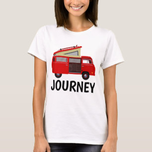 JOURNEY, camisetas de Camping Van Roadtrip