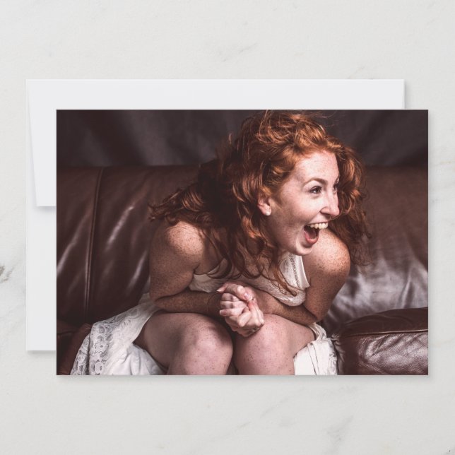 Joven actriz risible (Anverso)