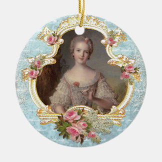 Joven adorno navideño Marie Antoinette