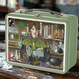Joven Biblioteca de Libros de Fantasía de Brujos D