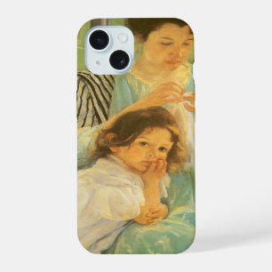 Joven madre cosiendo por Mary Cassatt, Arte Antigu