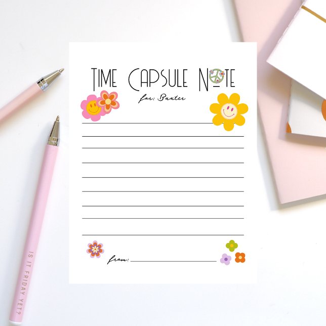 Joven, salvaje y tres | Nota de la cápsula de tiem (Subido por el creador)