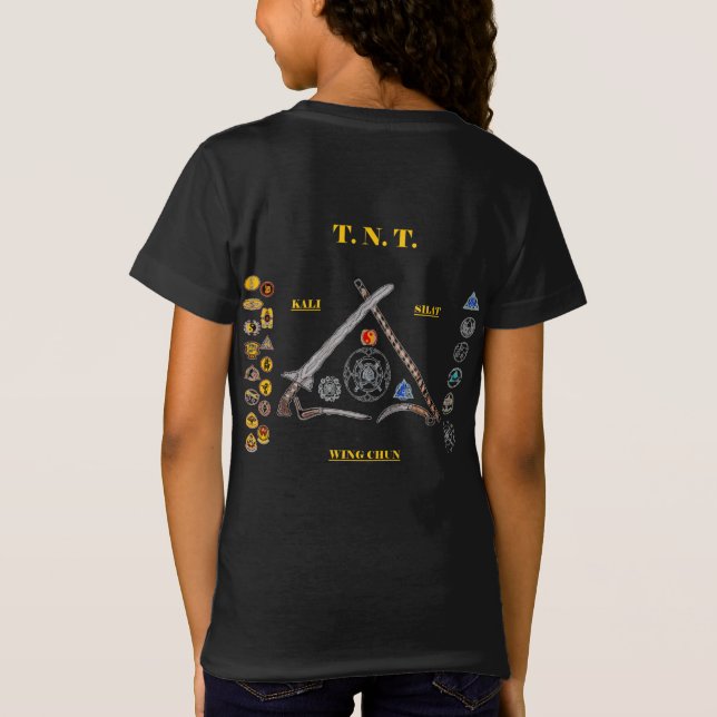 Jóvenes Camisetas de formación de TNT (Reverso)