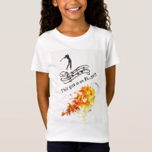 Jóvenes camisetas - Este Chica está en llamas