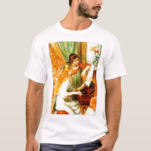 Jóvenes Chicas de la camiseta de Piano Mens
