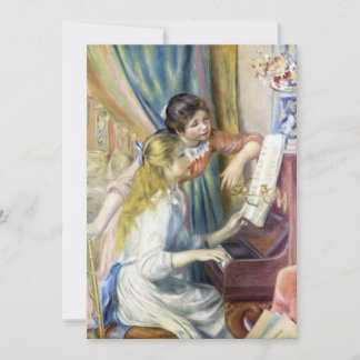 Jóvenes Chicas en el piano por Pierre Renoir