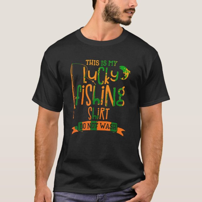 Jóvenes Esta es mi afortunada camiseta de pesca qu (Anverso)
