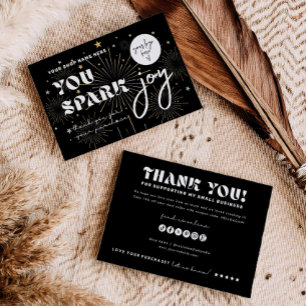 Joy Business Branding Shop Gracias Tarjeta De Prod