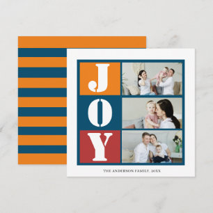 Joy de vacaciones fotográficas   Tarjeta de franja