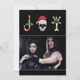 Joy Gothic Navidades foto tarjeta de vacaciones