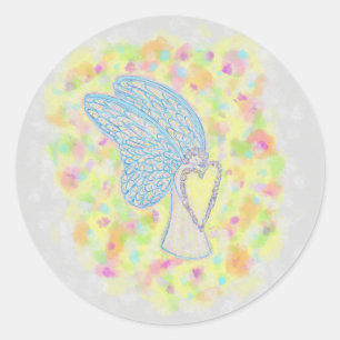 Joy Guardian Angel Personalizado de arte Pegatinas