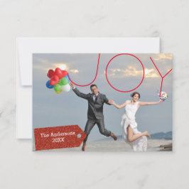 Joy Photo - Tarjeta de Navidades 3x5