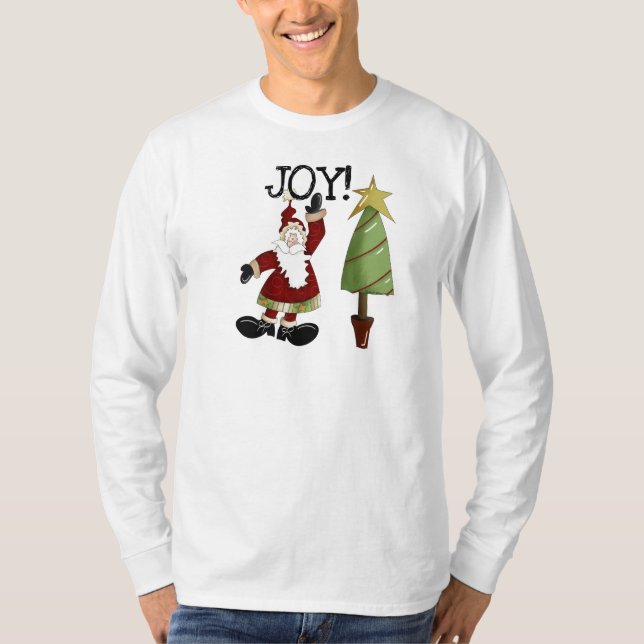 JOY Santa Claus camisetas y regalos (Anverso)