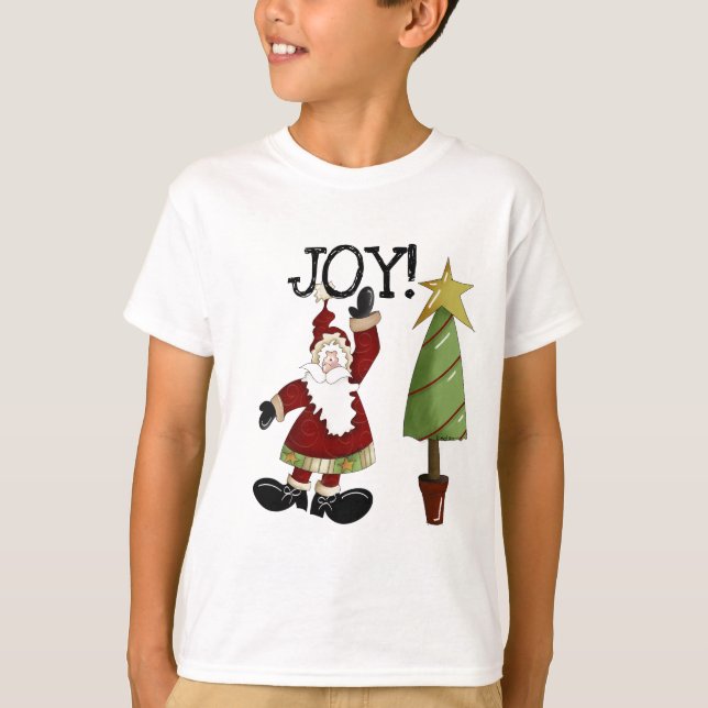 JOY Santa Claus camisetas y regalos (Anverso)