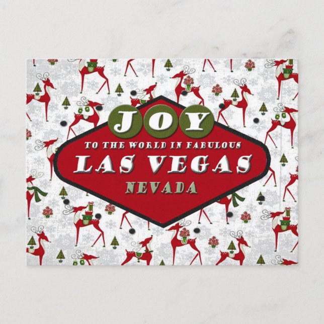 JOY to al mundo de la postal de Las Vegas (Anverso)