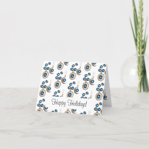 joyas de Navidad árbol azul negro brillante Luna