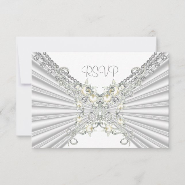 Joyas de Perla Plata Blanca 25 Aniversario de RSVP (Anverso)